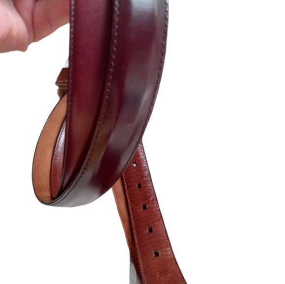 1-Cole Haan leather belt size 36 - Picture 2 of 11